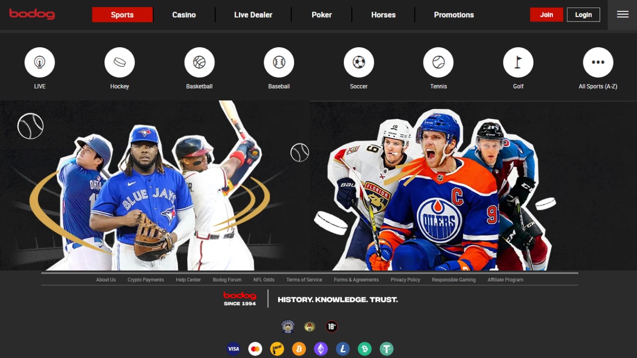 Bodog sports betting