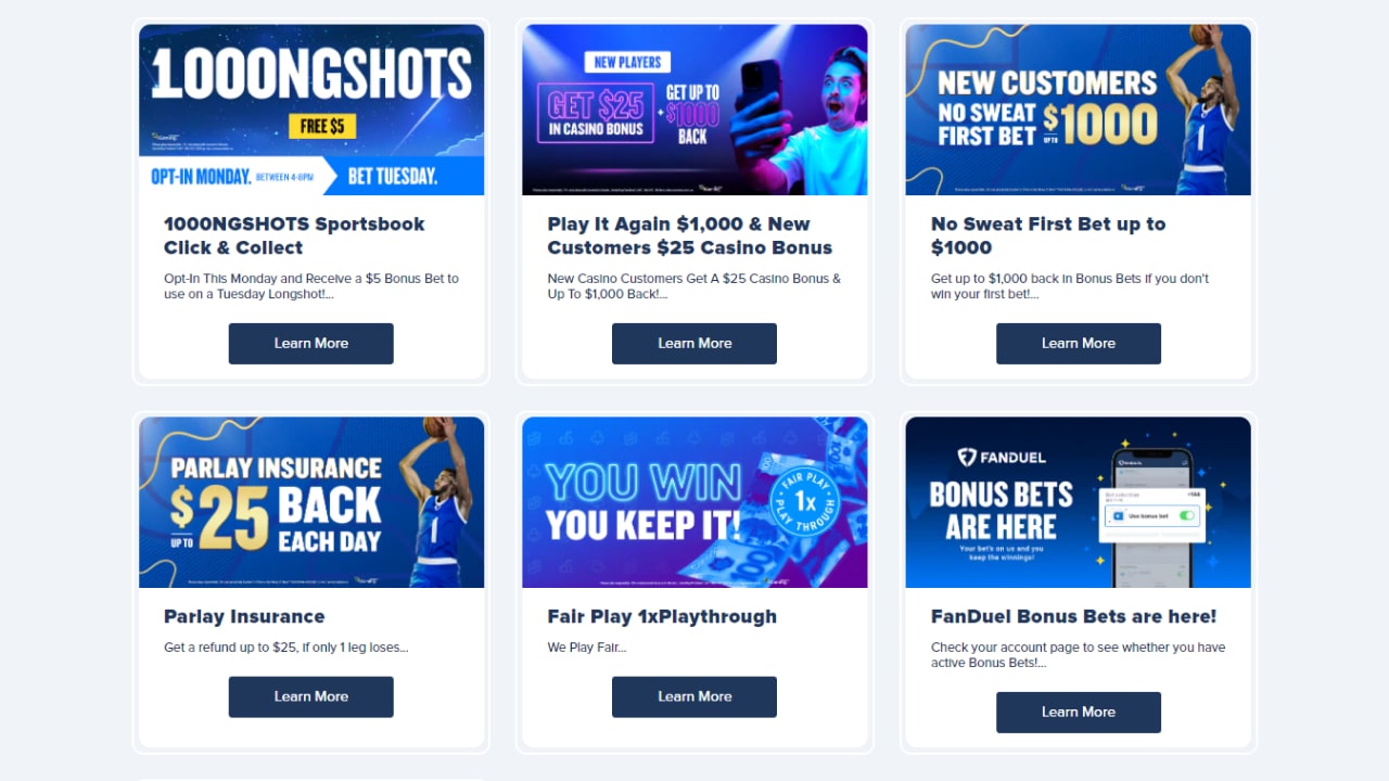 Fanduel casino promotions