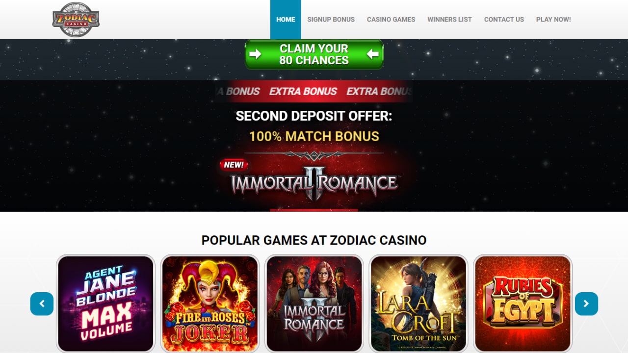 Zodiac Casino review