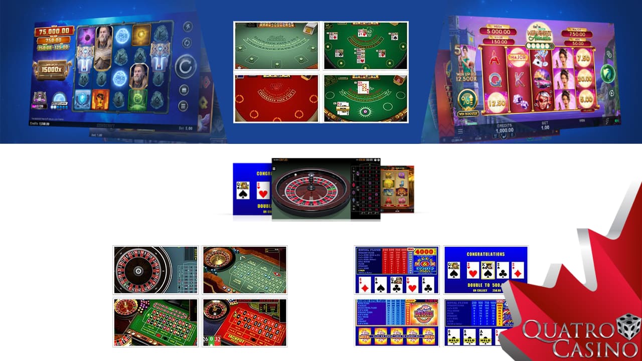 Quatro casino online games