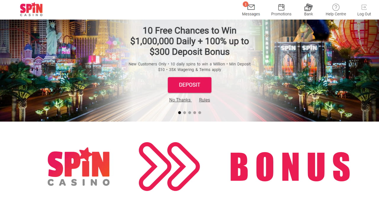 Spin Casino bonuses