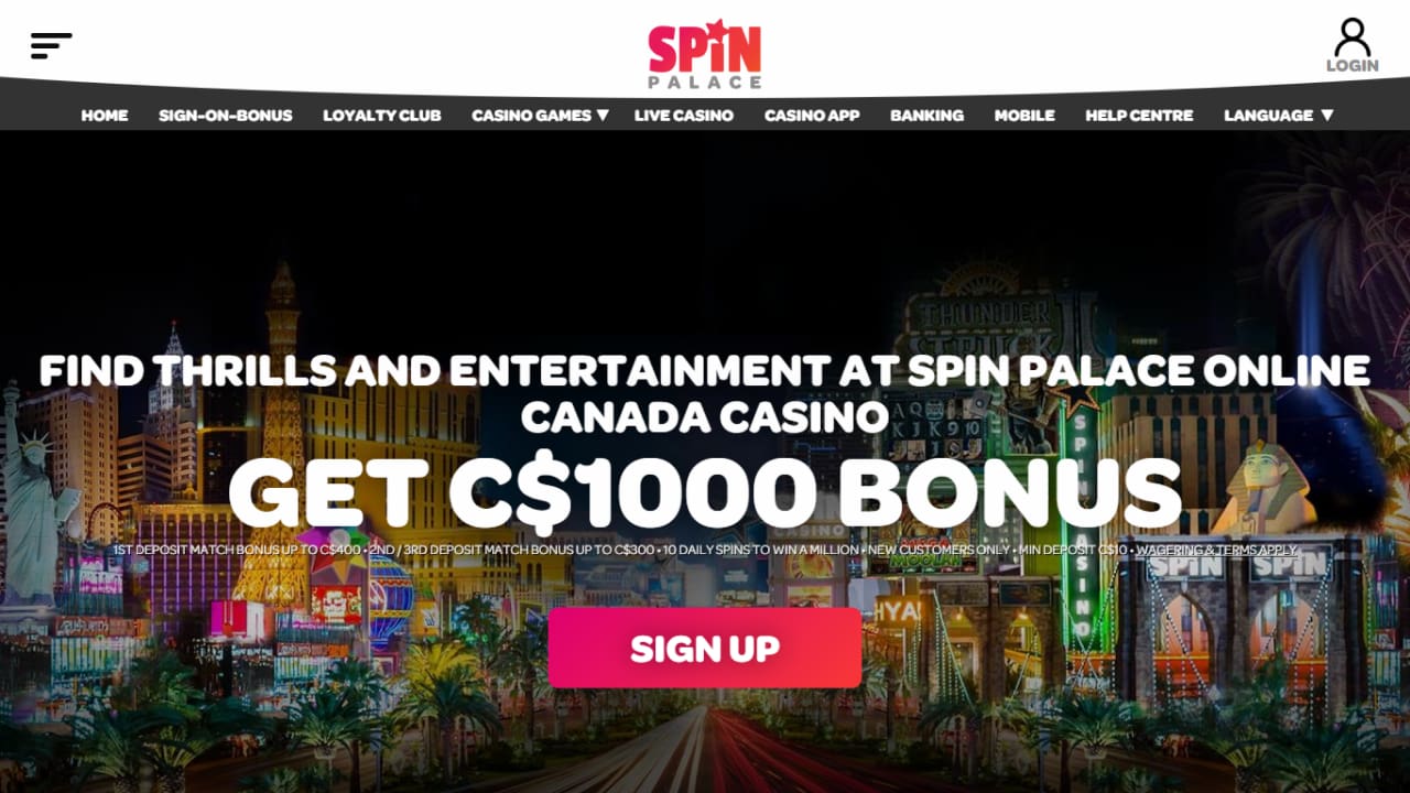 Spin Palace Overview