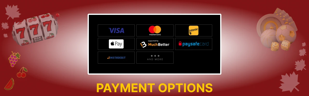 888Casino payment methods