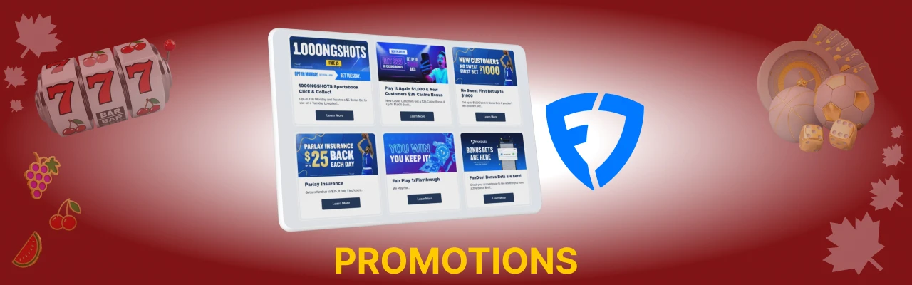 Fanduel casino promotions