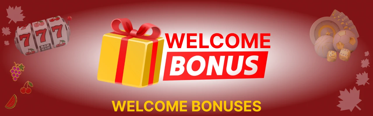 Types of welcome bonuses
