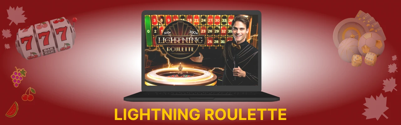 Gameplay of lightning roulette