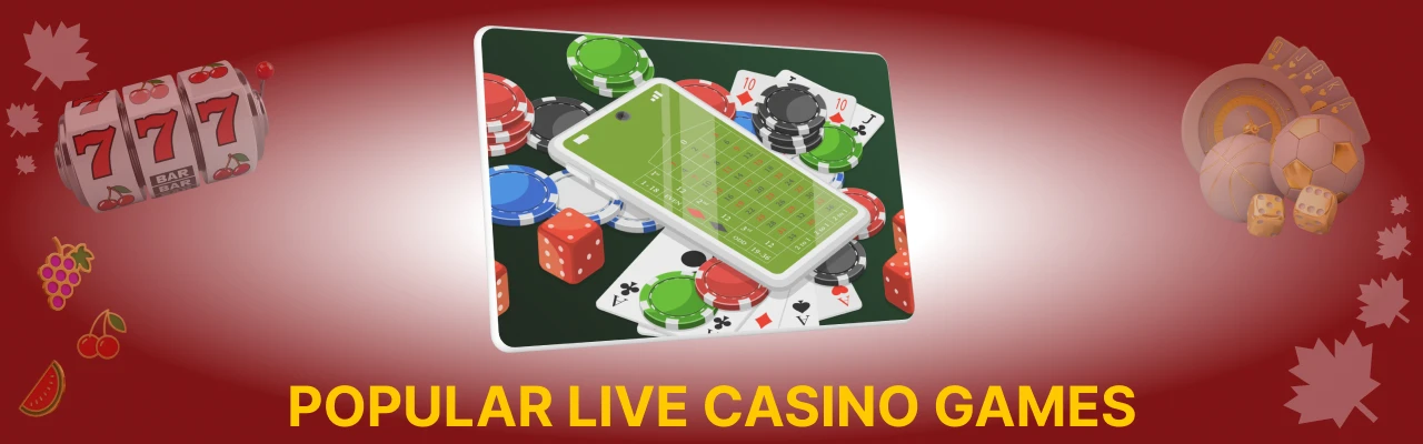 Live casino games in canada