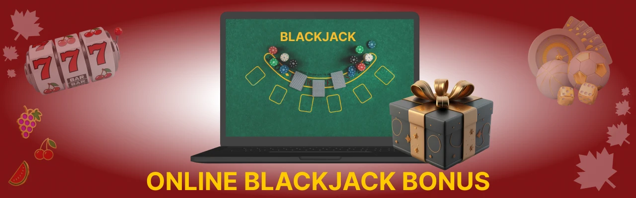 Online blackjack bonus