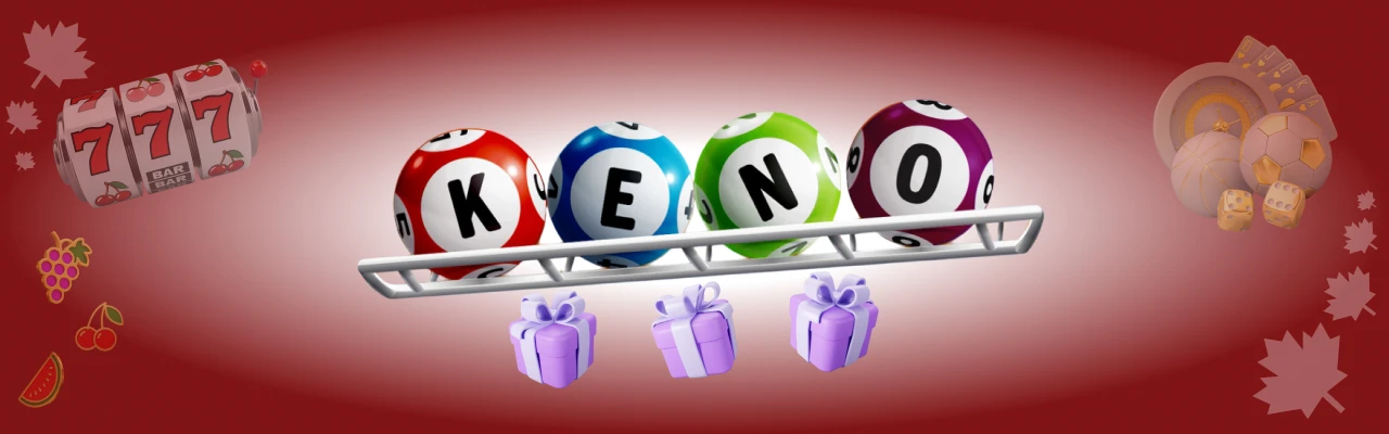 Online keno bonus