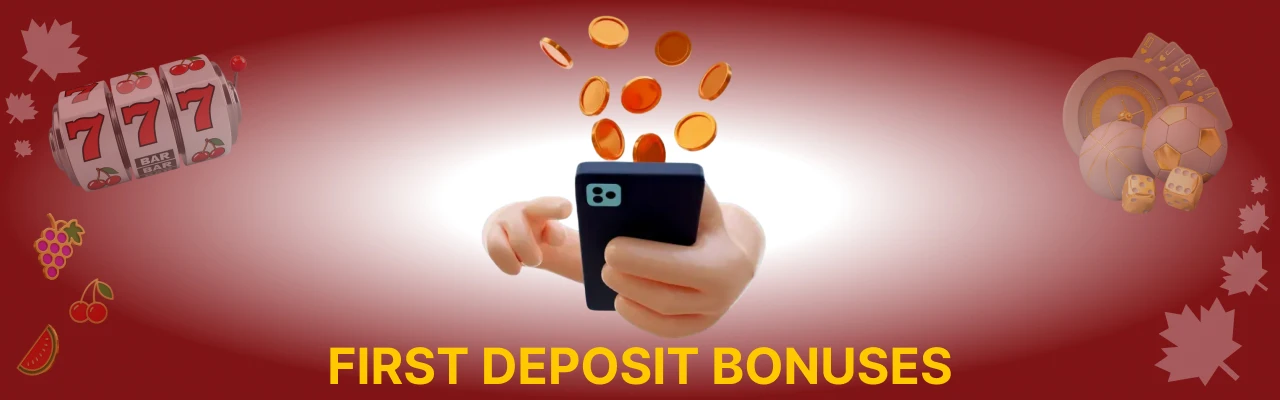 Types of first deposit bonuses