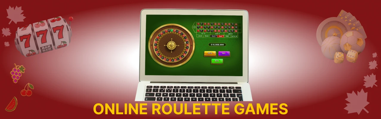 Types of online roulette games