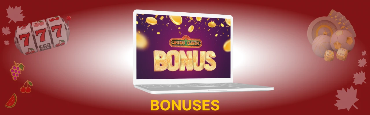 Casino classic online bonuses