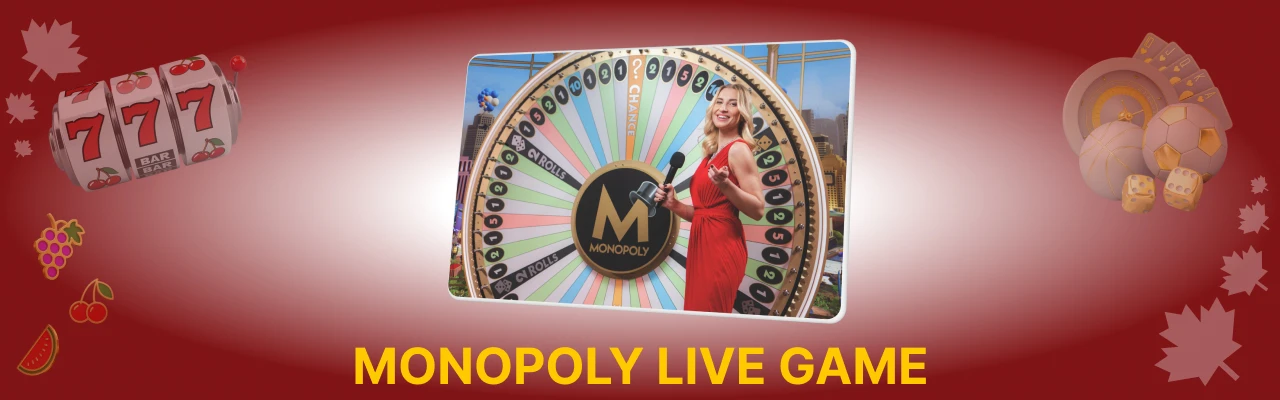 Monopoly live game features