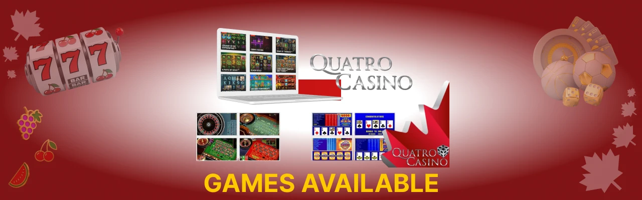 Quatro casino online games