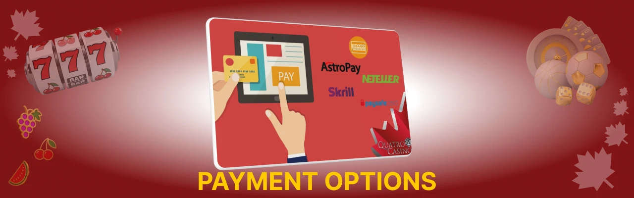 Quatro casino payments