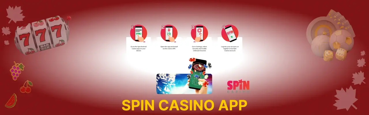 Spin casino app