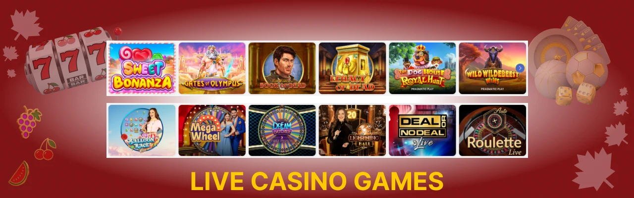 Lilibet casino live games
