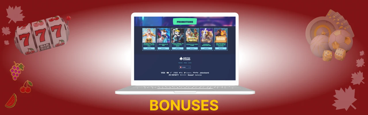 Arctic casino bonuses