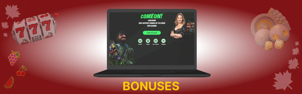 Comeon casino bonuses