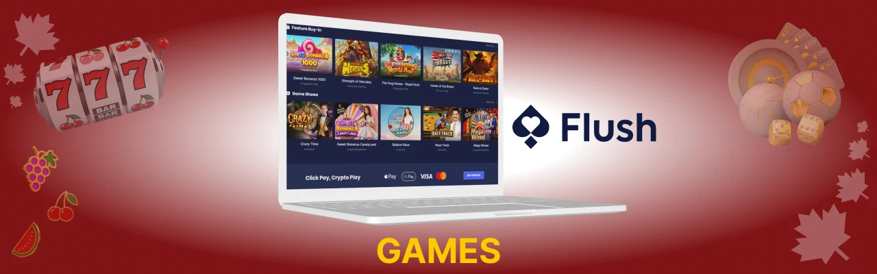 Flush casino live games