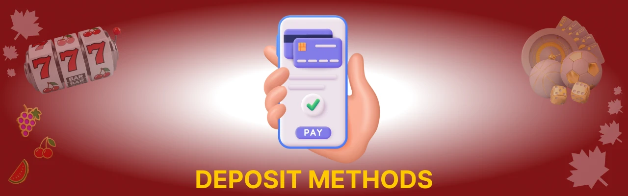Deposit methods at comeon casino