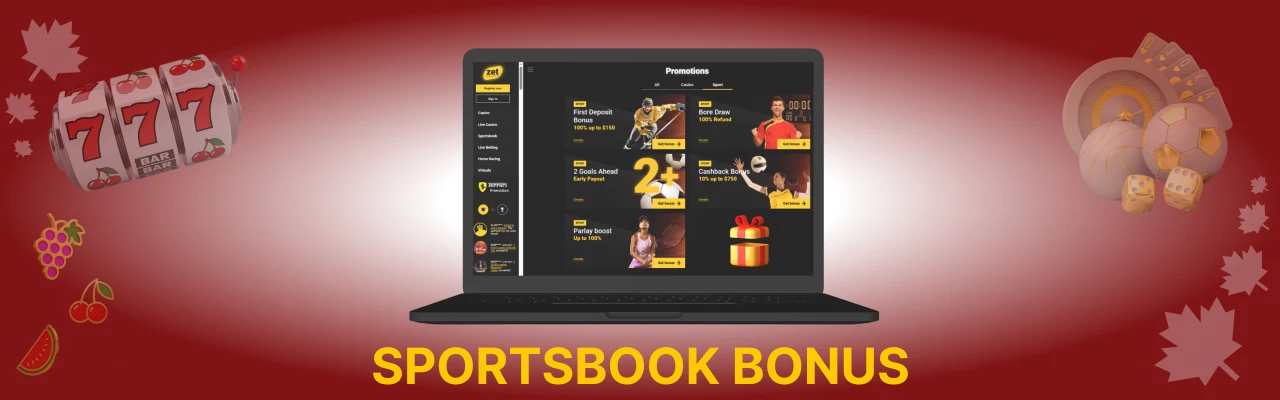 Zet casino sportsbook bonus