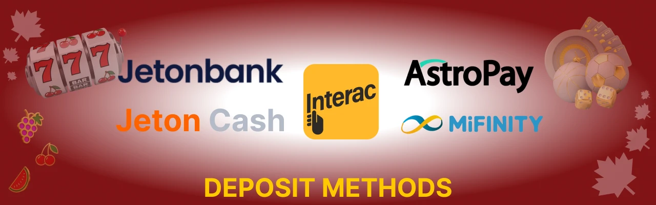Deposit methods at lilibet casino