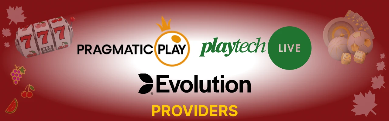 Comeon live casino providers