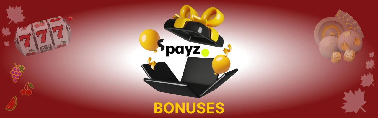 Online casino bonuses with payz