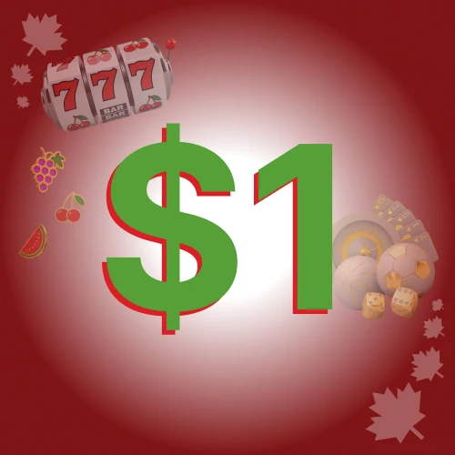 1 Dollar deposit casinos