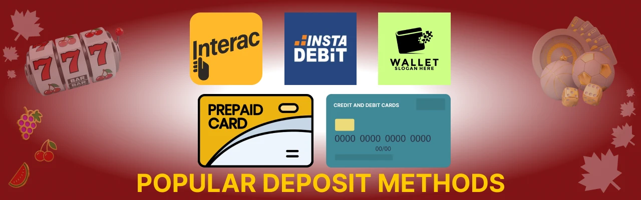 Deposit methods at minimum deposit casinos